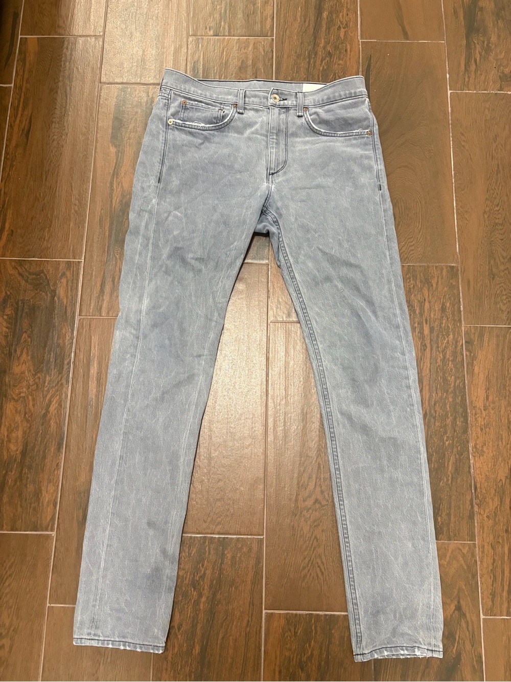 rag & bone Light grey (Hammond) Slim Jeans